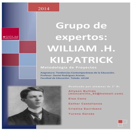 Metodología de proyectos según William Kilpatrick | PDF
