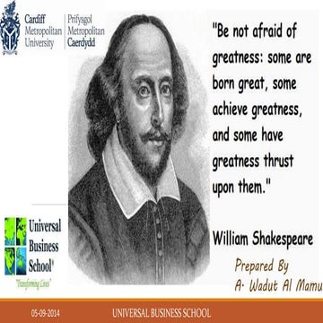 Life of William Shakespeare