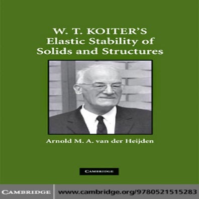 W. t. koiter’s elastic stability of