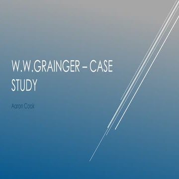 Grainger Case Study