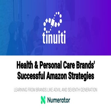 Health & Personal Care Brands' Successful Amazon Strategies
