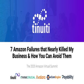 7 Amazon Failures that Nearly Killed My Business & How You Can Avoid Them