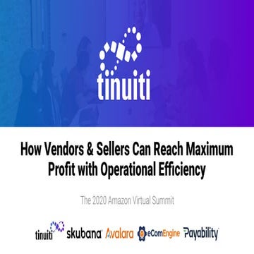 How Vendors & Sellers Can Reach Maximum Profit with Operational Efficiency