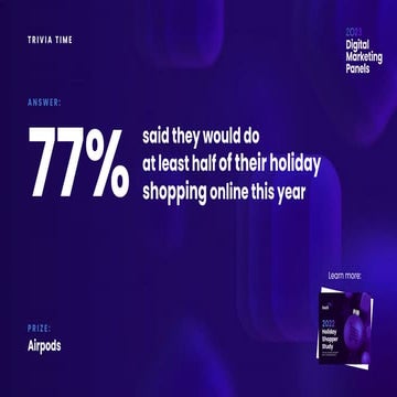 2023 Digital Marketing Panels: How Do I Effectively Use My Data, Especially N...