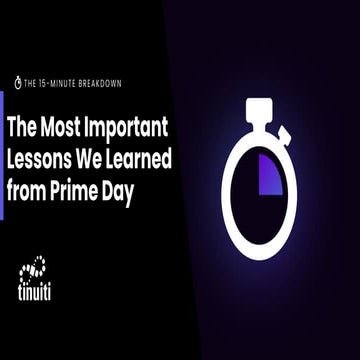 The 15  30-Minute Breakdown: The Most Important Lessons We Learned from Prime...
