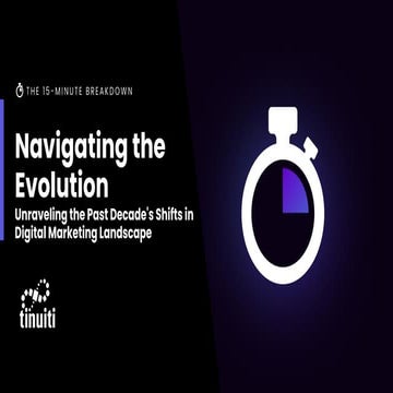 15 Minute Breakdown: Navigating the Evolution: Unraveling the Past Decade's S...
