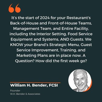W.H.Bender, FCSI - Quote