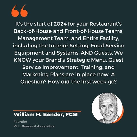 W.H.Bender, FCSI - Quote
