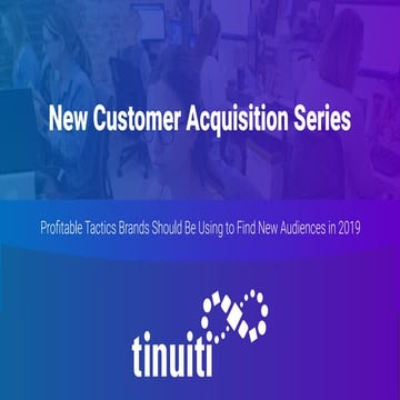 IMS | New Customer Acquisition Series 