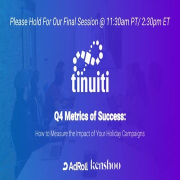 Q4 Metrics of Success: How to Measure the Impact of Your Holiday Campaigns