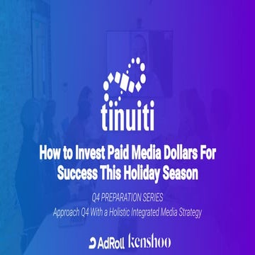 Leveraging Paid Media for a Record-Breaking Holiday Season