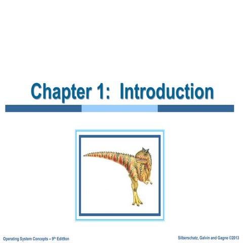 first chapter introduction to operating system