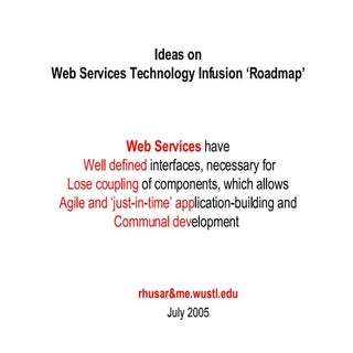W S  Tech  Inf  Roadmap