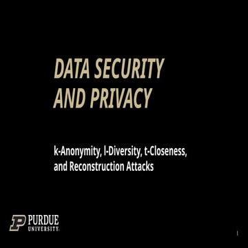 Data security refers to the practices, technologies, and policies designed to...