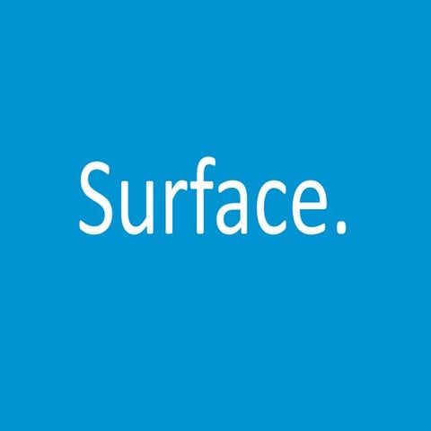 W10 Presents: Microsoft Surface