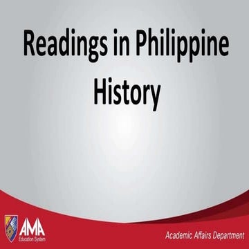 W11-Module 11 Social, Political, Economic and Cultural Issues in Philippine H...