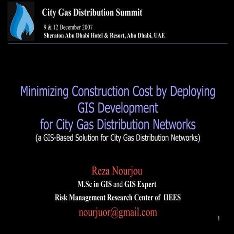 GIS for City Gas Networks