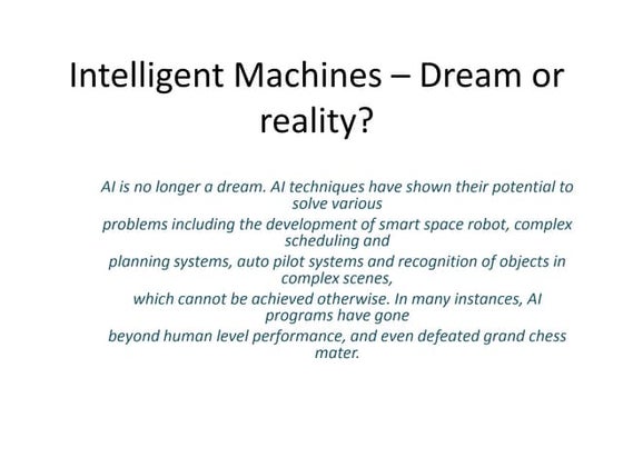 Introduction to AI