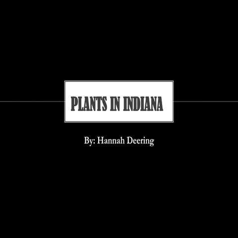 Indiana Plants