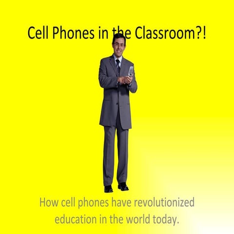 Cell phones in education