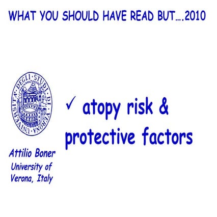 Ppt on consanguinity atopy | PPTX