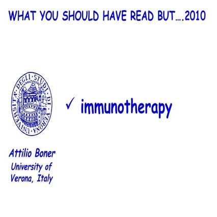 Immunotherapy