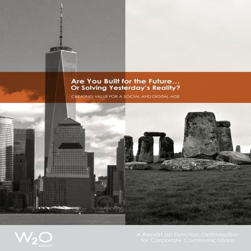 W2O Group Function Optimization 2014 report