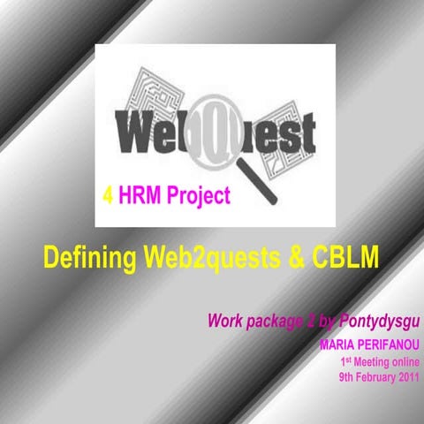 CBLM & WEB2QUEST 4 HRM 
