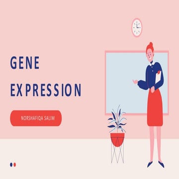 Gene Regulation is a process involved under Gene Expression | PPTX