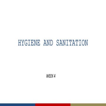 W4 - Hygiene and Sanitation.pptx