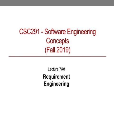 W4 lecture 7&amp;8 - requirements gathering