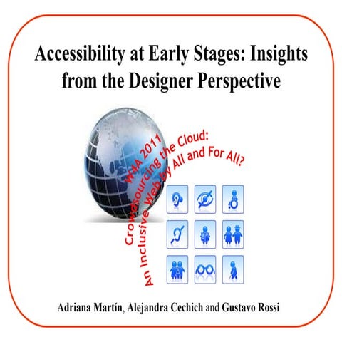 W4a11 accessibility at early stages insights from the designer perspective-ma...