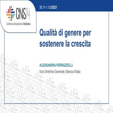 14a Conferenza Nazionale di Statistica