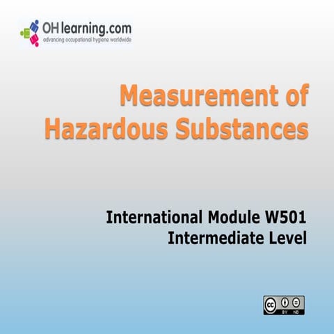 W501+Measurement+of+Hazardous+Substances