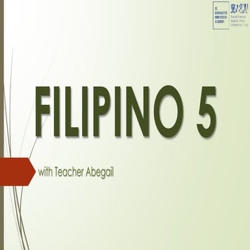 Pamilyar at Di-Pamilyar na Salita