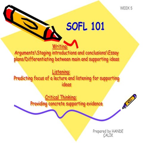 W5 sofl 101 week5