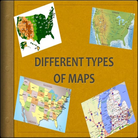 W5 types of maps for social studies grade level four