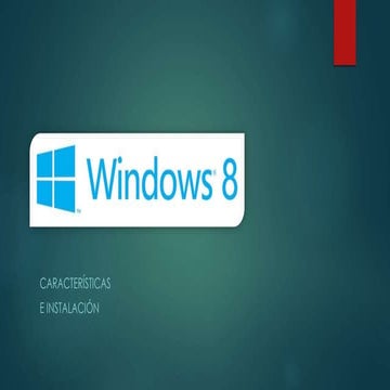 Windows 8 presentacion | PPTX