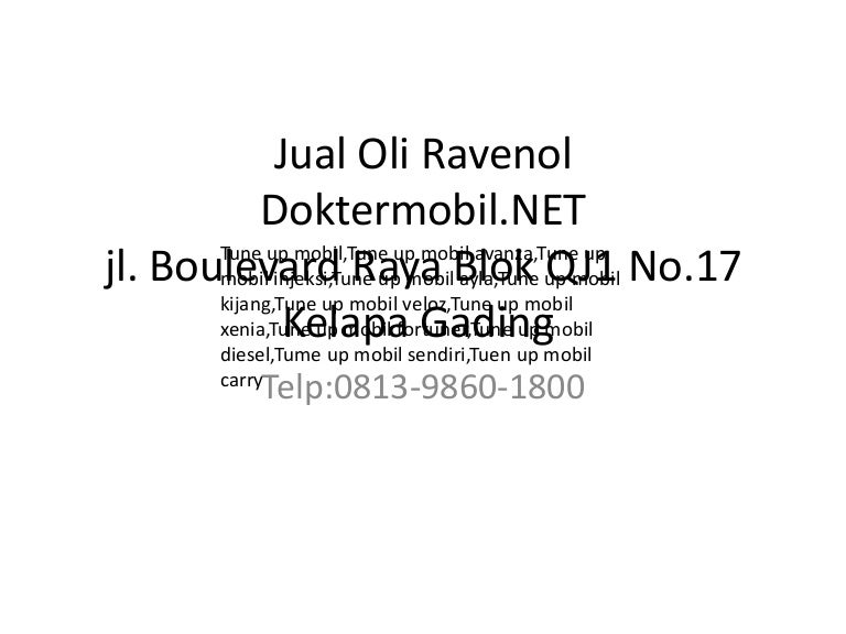 Wa0813 9860 1800 jasa  tune up mobil  avanza 