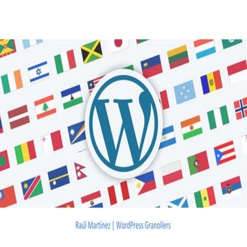 WordPress Granollers: Multiidioma en WordPress
