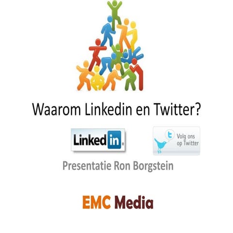 Waarom Linkedin En Twitter