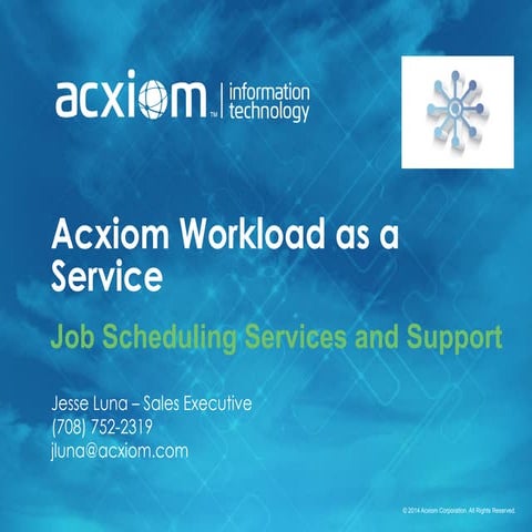 WaaS - Workload Management as a Service