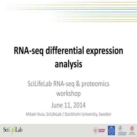 RNA-seq differential expression analysis