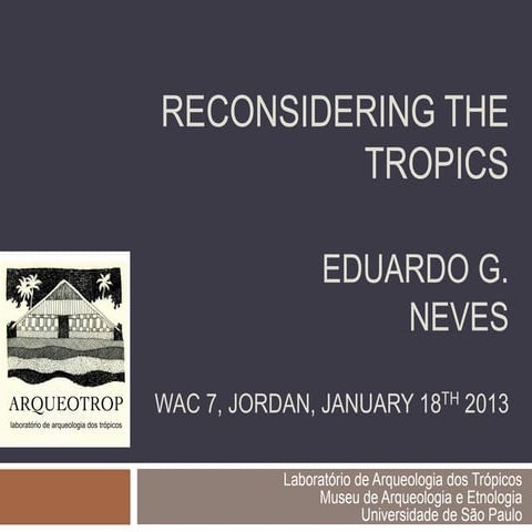 Ocupação humana na Amazônia sob a ótica arqueológica