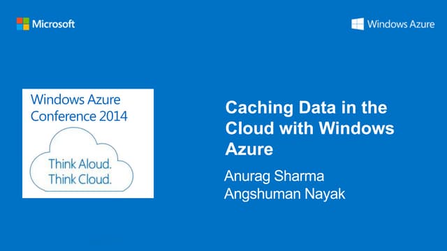Window Azure Cache 