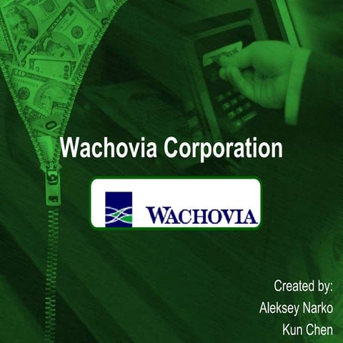 Wachovia corporation