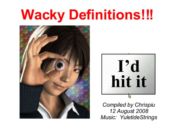 Funny Definition