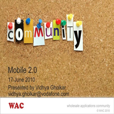Wholesale Applications Community