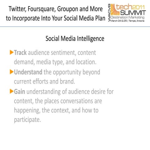 WACVB-Presentation twitter-foursquare-groupon-2011