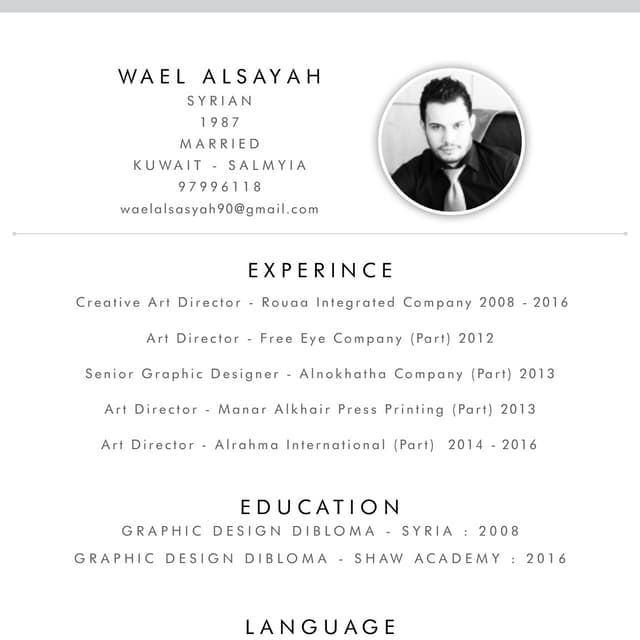 My CV